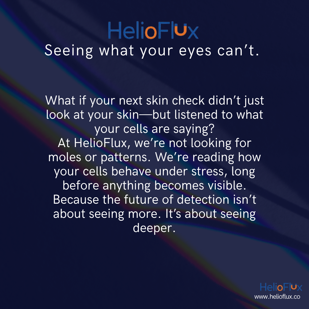 HelioFlux educational social graphic